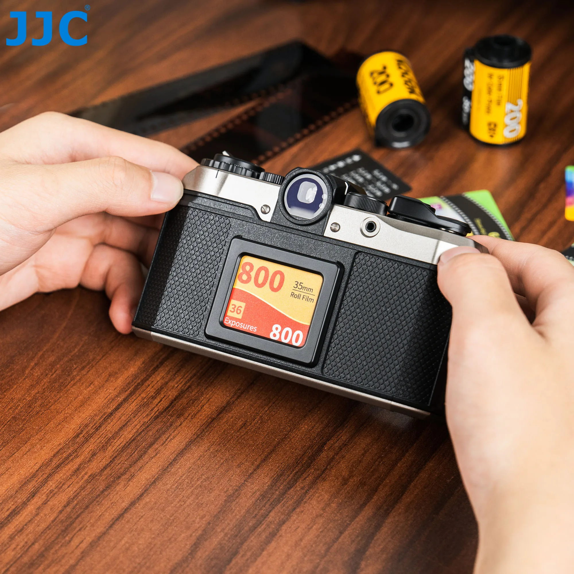 JJC فيلم سلبي التصوير أداة مجموعة بطاقات بطاقة تسجيل الفيلم ل PENTAX 17 فيلم كاميرا التركيز المسافة المرجعية بطاقة