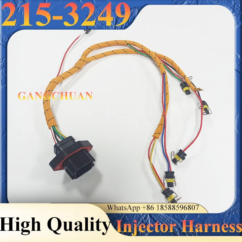 For E330C E330D E336D E340D Engine C9 C-9 Excavator Electric Parts Cable Wire 215-3249 2153249 Fuel Injector Harness