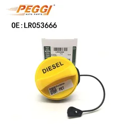 LR053666 ABS Fuel Gas Tank Filler Cap Tank Cap Rope for Land Rover LR3 LR4 Discovery 3 4 5 Freelander 2 Range Rover Evoque