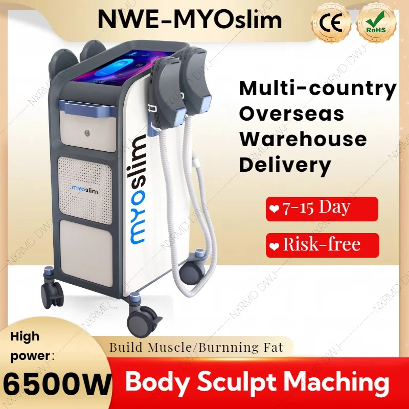 

RF EMS Body Sculpting Machine New Sculpt Weight Loss Massager Electromagnetic Fat Slimming Muscle Stimulation Device MYOslim