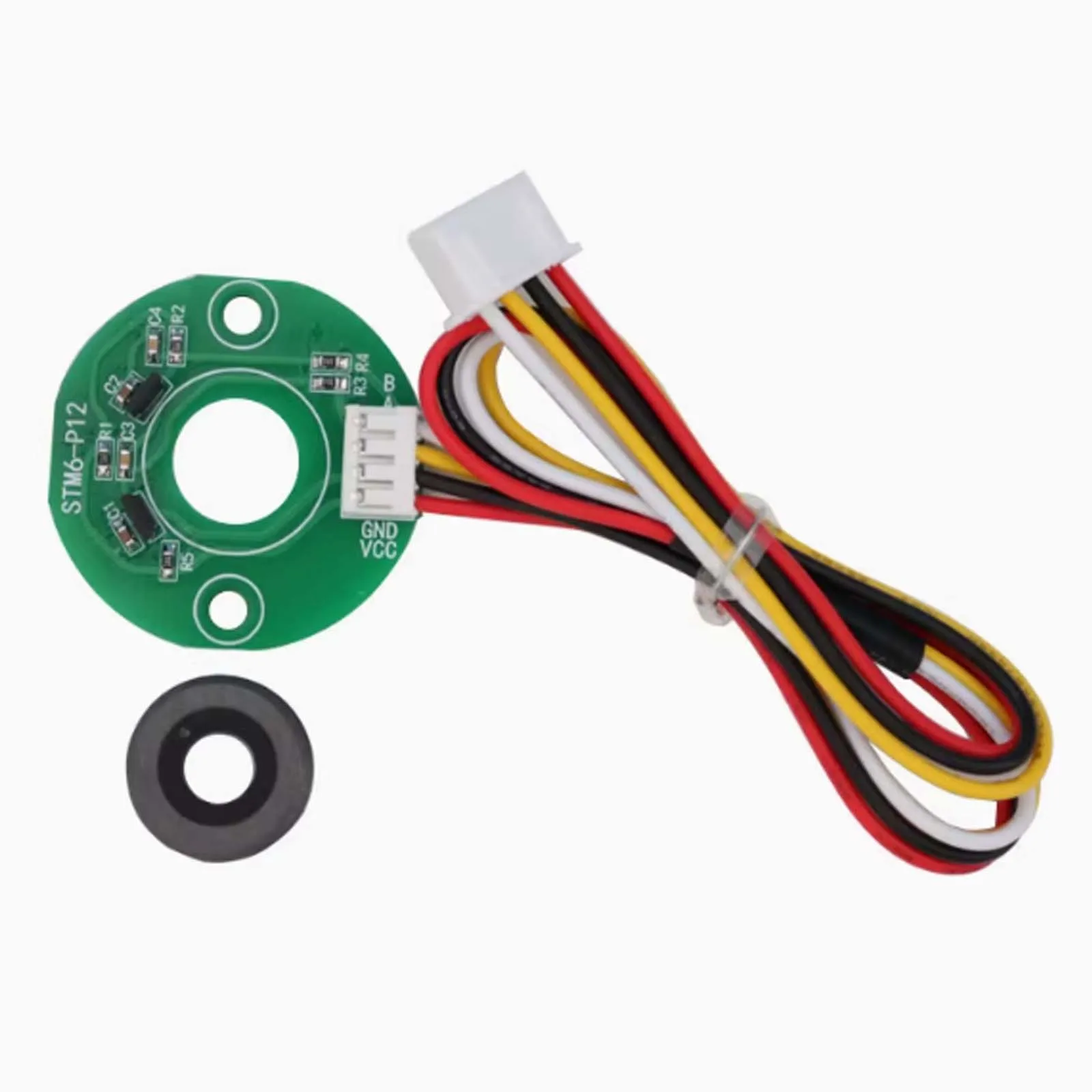 Rotary Hall Magnetischer Encoder für 6 mm Welle, AB Phase Brushless Stepper Motor Code Disc Speed ​ ​ Messrichtung STM6-P12