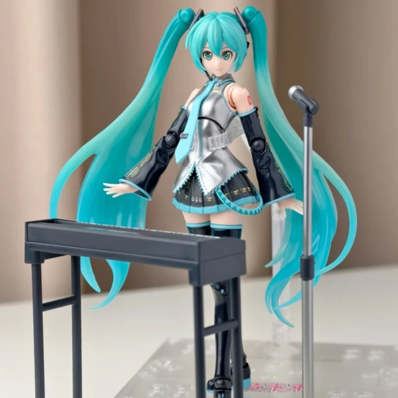 Blokees blocos de construção hatsune miku milagre edição emenda flor cerejeira modelo móvel ornamentos brinquedo coleção presente