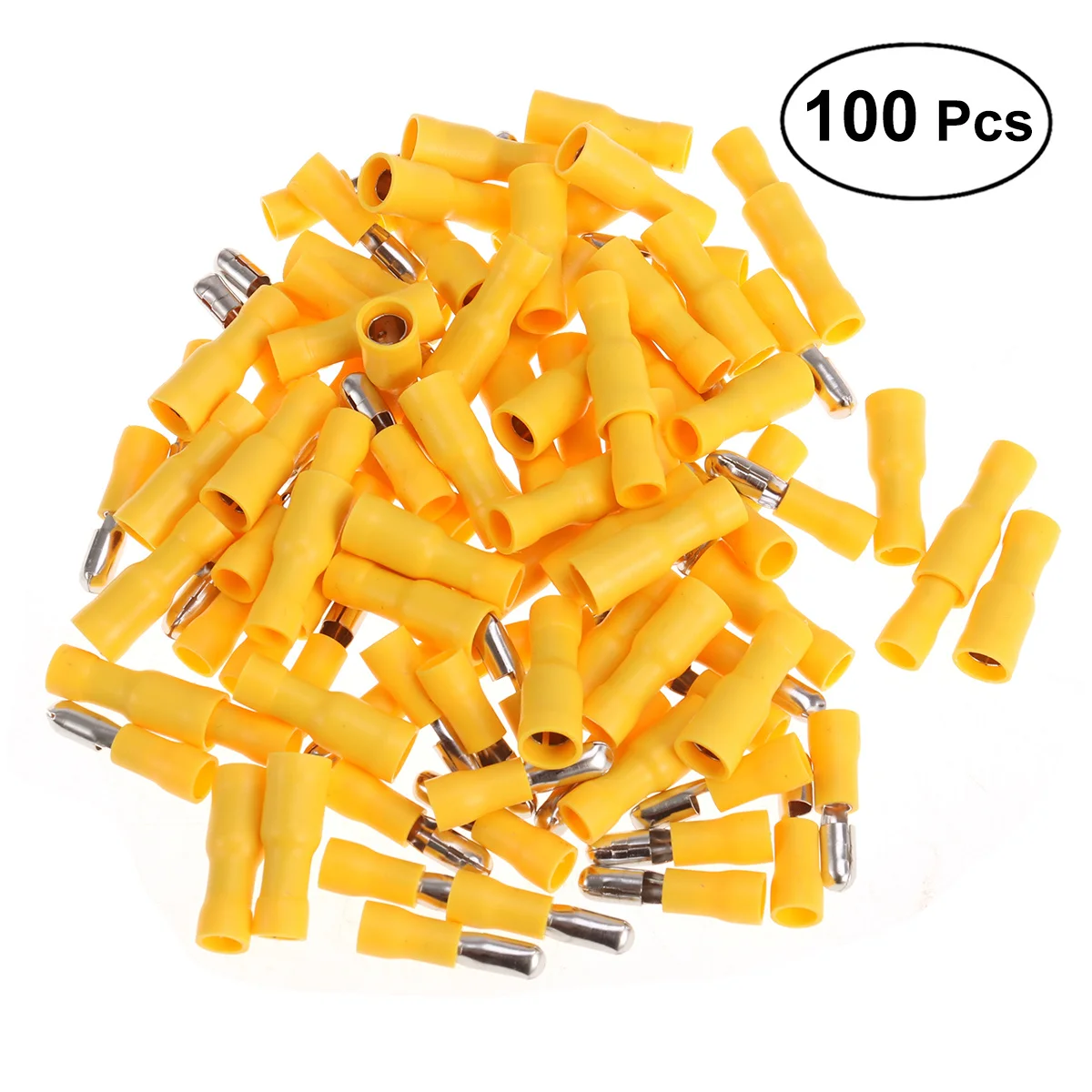 50 قطعة معزول ذكر أنثى محطات طقم توصيل المعايير الأوروبية الصفراء تطبيقات السيارات البحرية موصل