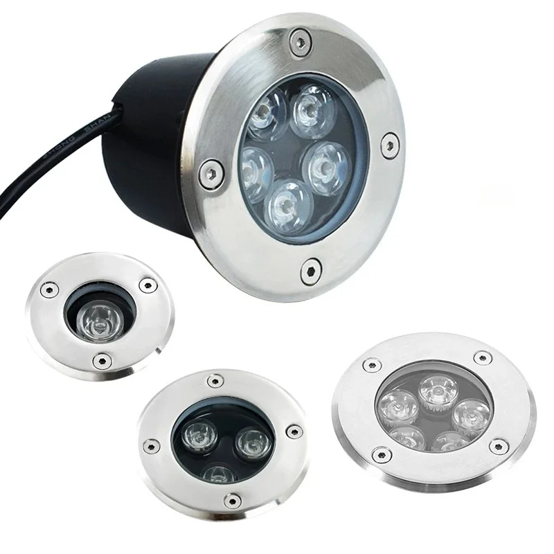 

Waterproof Outdoor LED Spotlight, Buried Light, Landscape Light, Ground, Garden, Floor, Underwater Light, Garden Light: AC 85-26