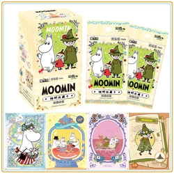 Card Fun Moomin Cards Moomintroll Snufkin Snork maiden Sniff Little My role Trendy Trading Card Movie periferiche giocattolo per bambini