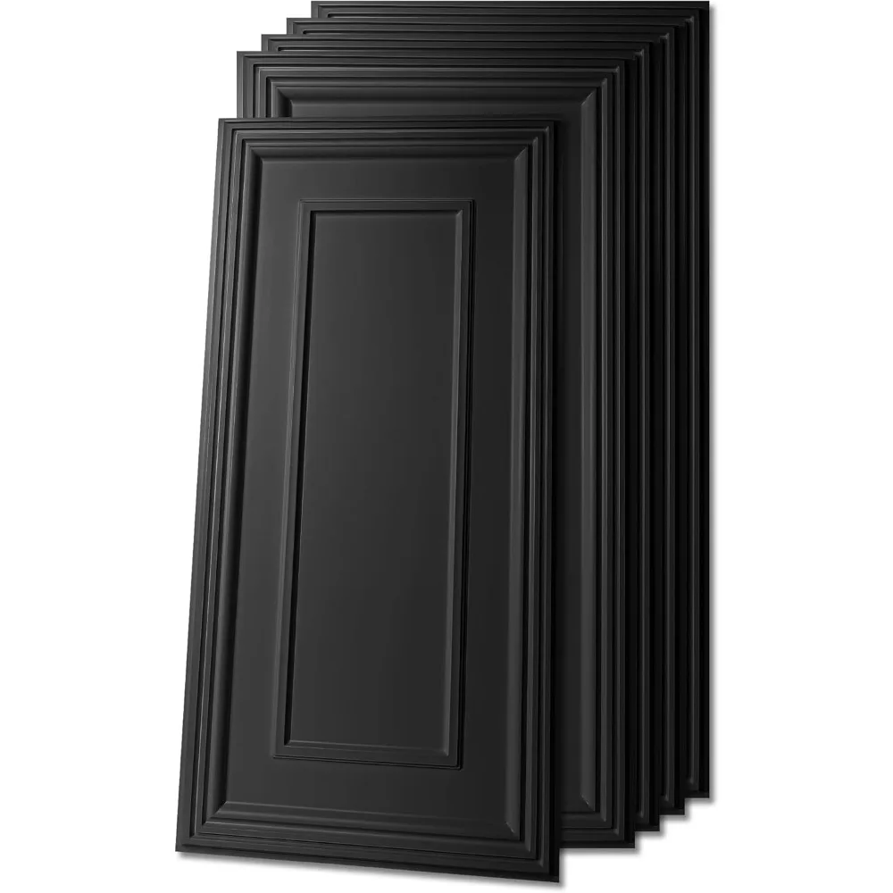 (12 шт.) Потолочная плитка из ПВХ 24x48 Потолочные панели для внутреннего декора стен, 3D-текстурированные панели и декор стен для дома/офиса