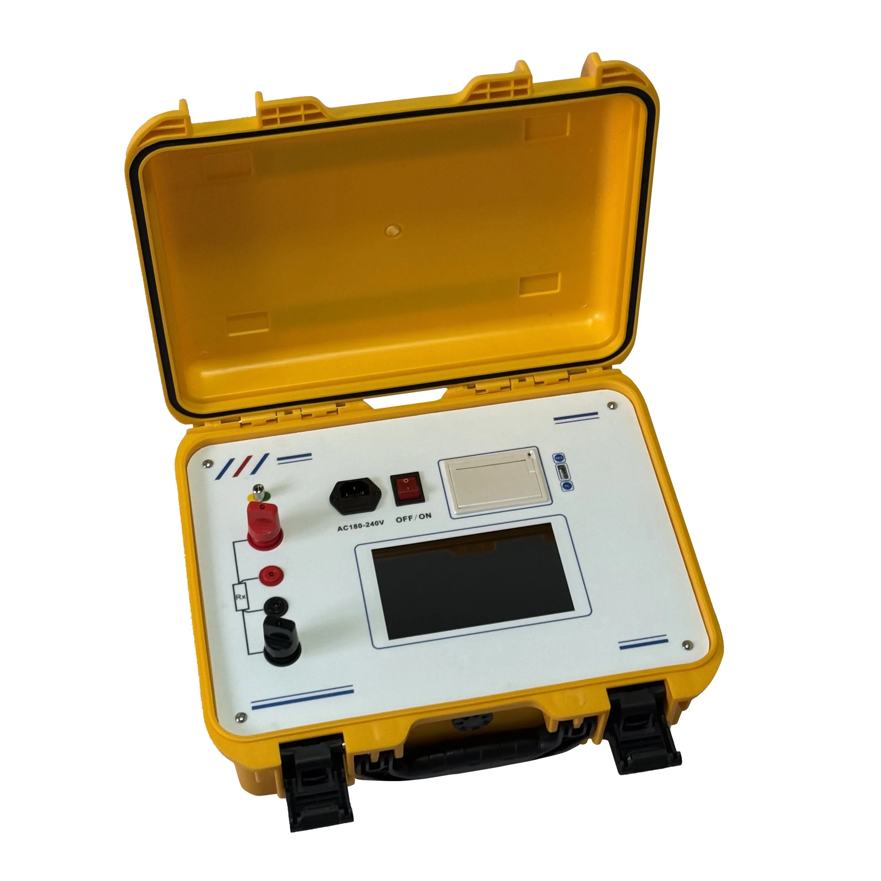 

2026 0.001μΩ Minimum Resolution Micro Ohm Meter Circuit Beaker Switch Tester Loop Contact Resistance Tester