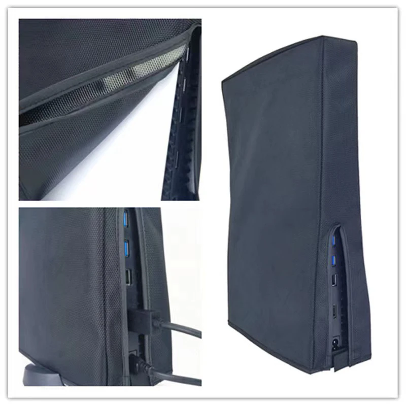 Dust Cover For PS4 Pro 2024 Console Digital/Disc Edition 1680D Oxford Cloth Anti-Scratch Dust Guard For PS4 Slim Cover