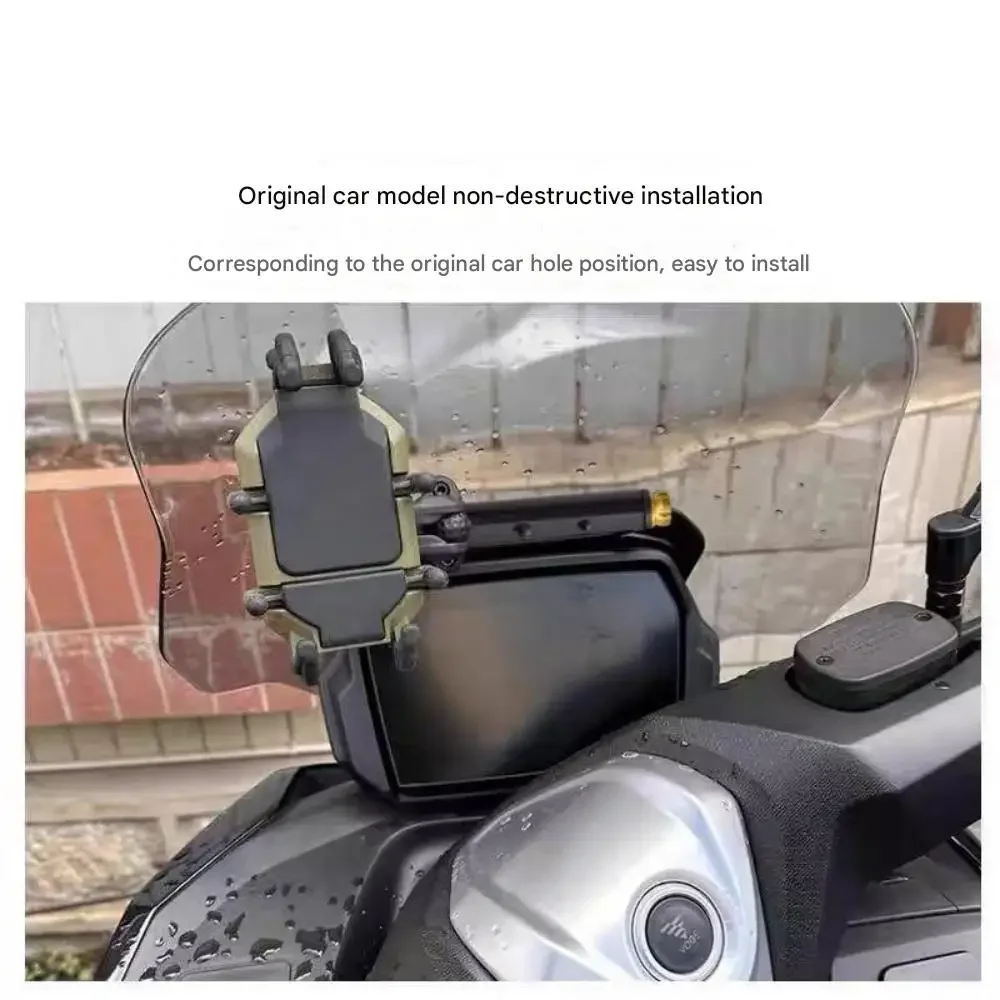 FOR VOGE SR4MAX Windshield Extension Bracket Heightened Multi-Function Scooter Modification Non-Destructive Extension Bar