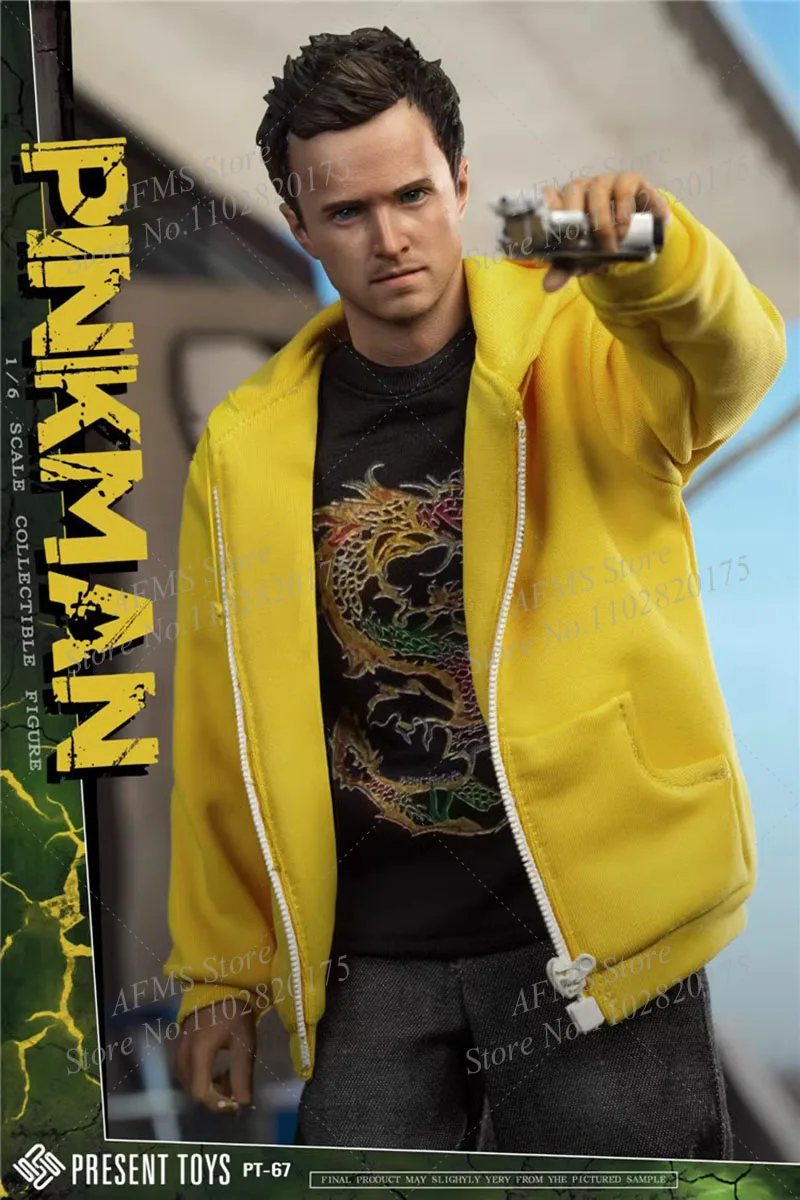 PRÄSENTIES SPIELZEUG PT-sp67 1/6 Männer Soldat Pinkman Aaron Paul Breaking Bad Puppen Komplettset 12" Actionfigur Modell Klassische Sammlung