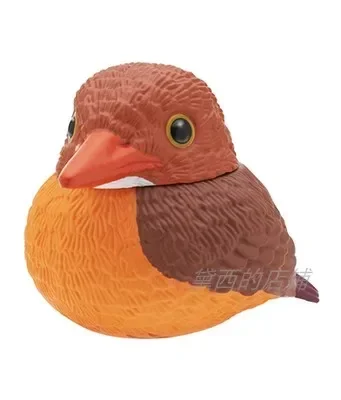 KITAN CLUB Original Gashapon cápsula juguetes figura Kawaii Kingfisher pájaro lindo Animal en miniatura estatuilla Anime decoración de escritorio