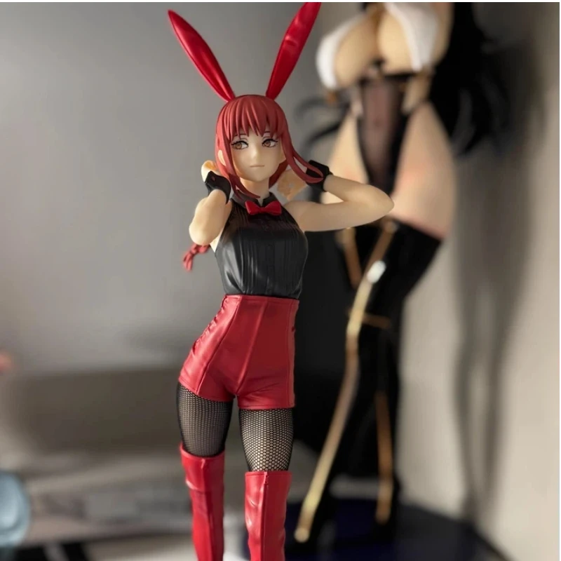 عالية الجودة بالمنشار رجل ماكيما تمثال أنيمي فتاة جميلة منضدية زخرفة لعبة مجسمة لمحبي