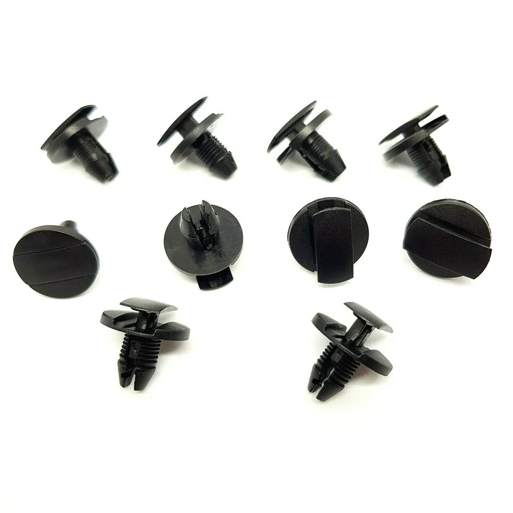 

For B34 Trunk Screw Rivet Plate Plastic Clip Black For B34 Inner Backing Plastic Fastener Replacement Splash 20 Pieces