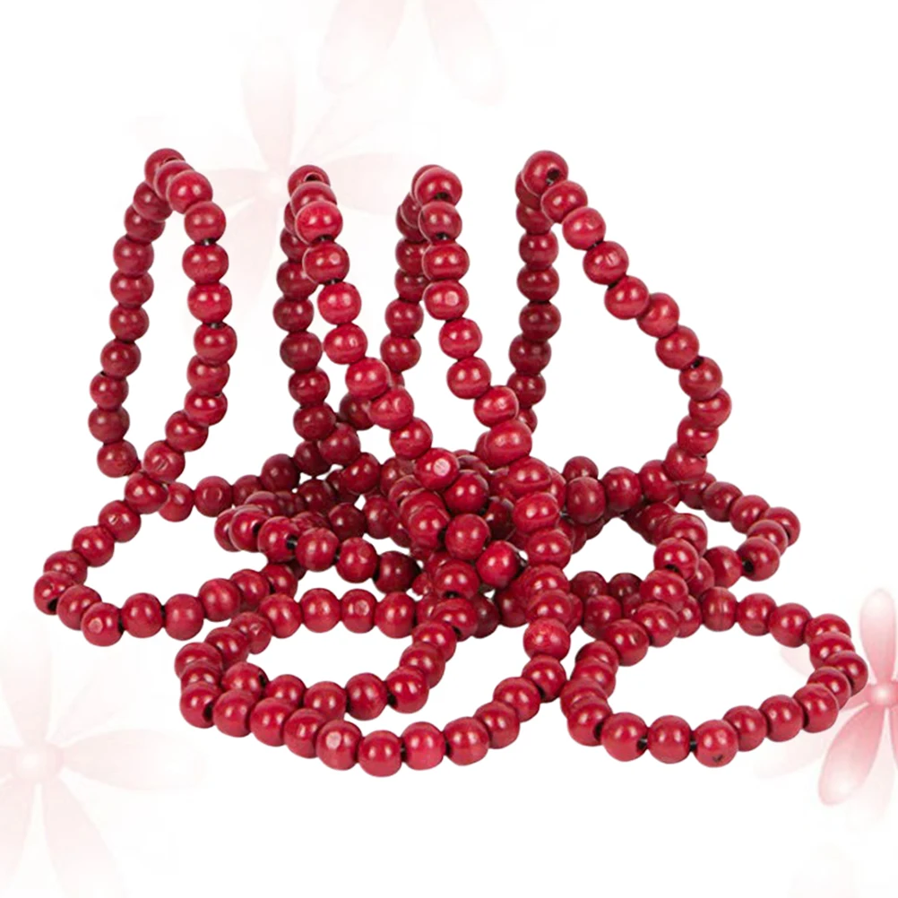 

40Cm White Coral Diy Accessories Kit Red Square Beads For Jewelry Making Necklaces Bracelets Earrings Christmas Tree Door Window