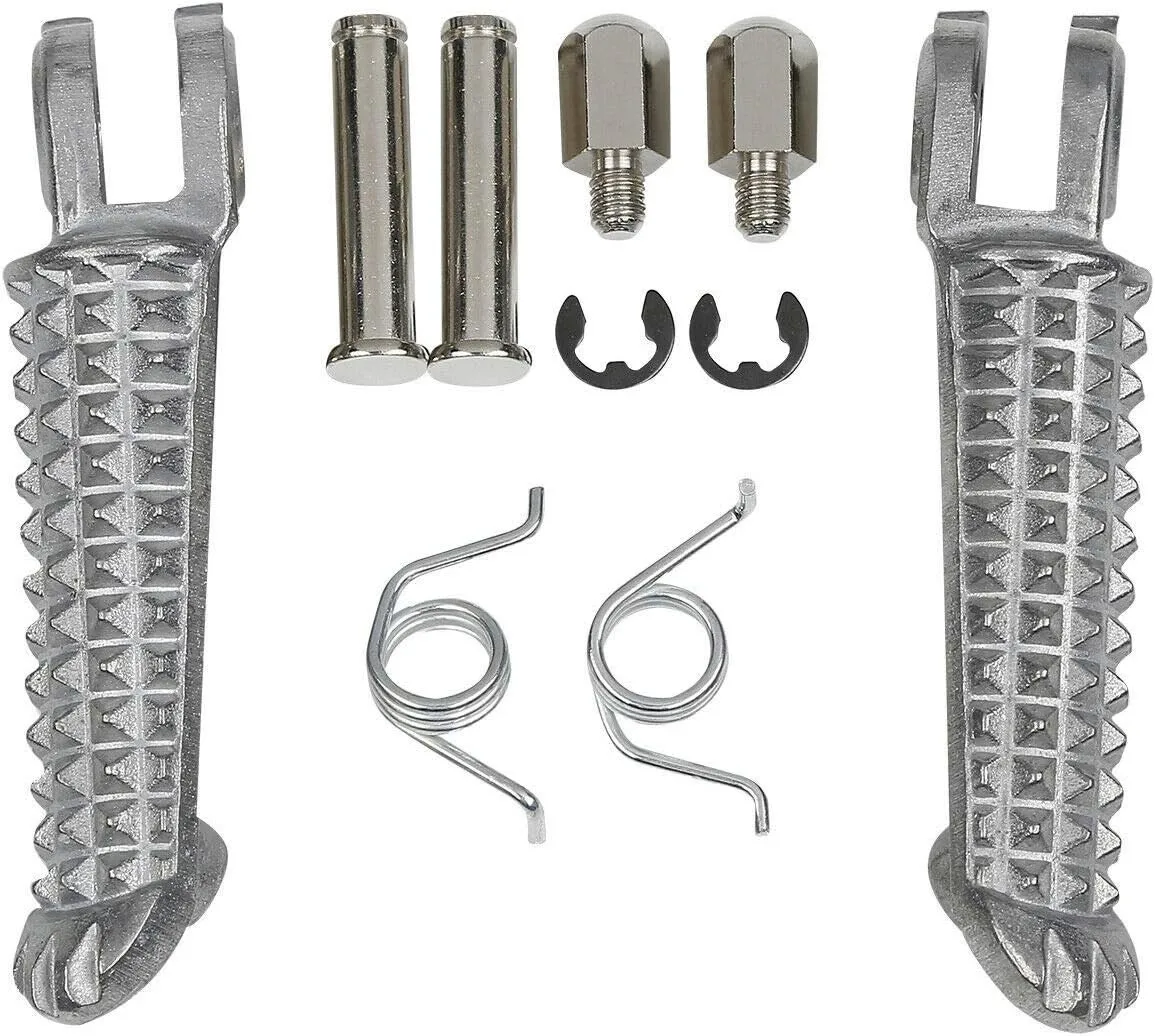 Motorcycle Accessories Front Foot Pegs Footrests Pedals for Yamaha YZF R1 1998-2023 R6 1999-2020 R6S 2003-2009