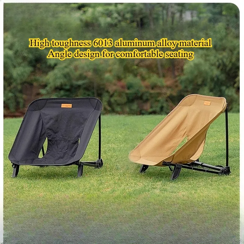 Outdoor Portable Beach Camping Art Sketching Folding Chair Portable Lounge Chair Moon Chair