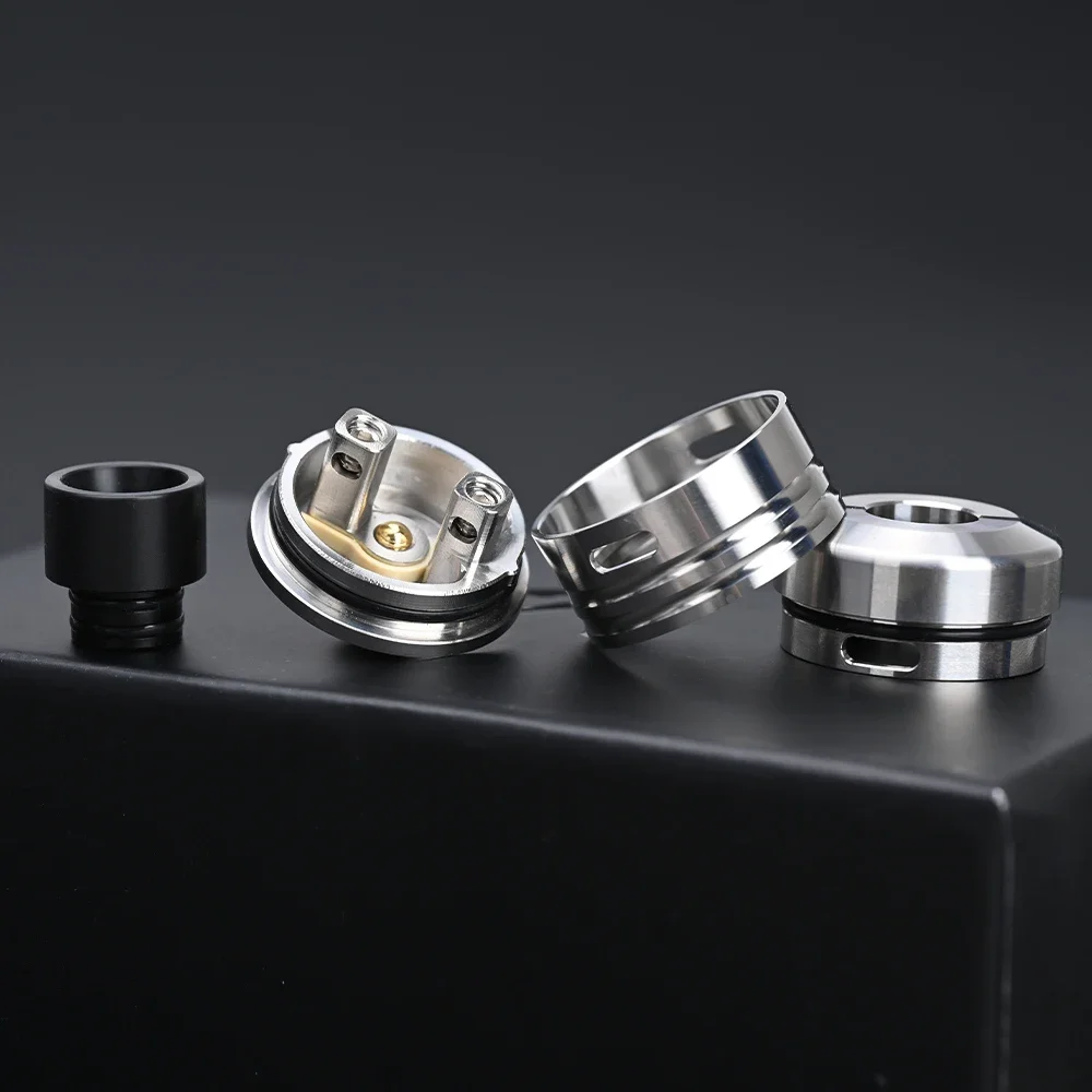 Wolfcoolvape HOBO V3.1 RDA SS316 Vape DIY Atomizer - Rebuildable Dripping Atomizer Tank