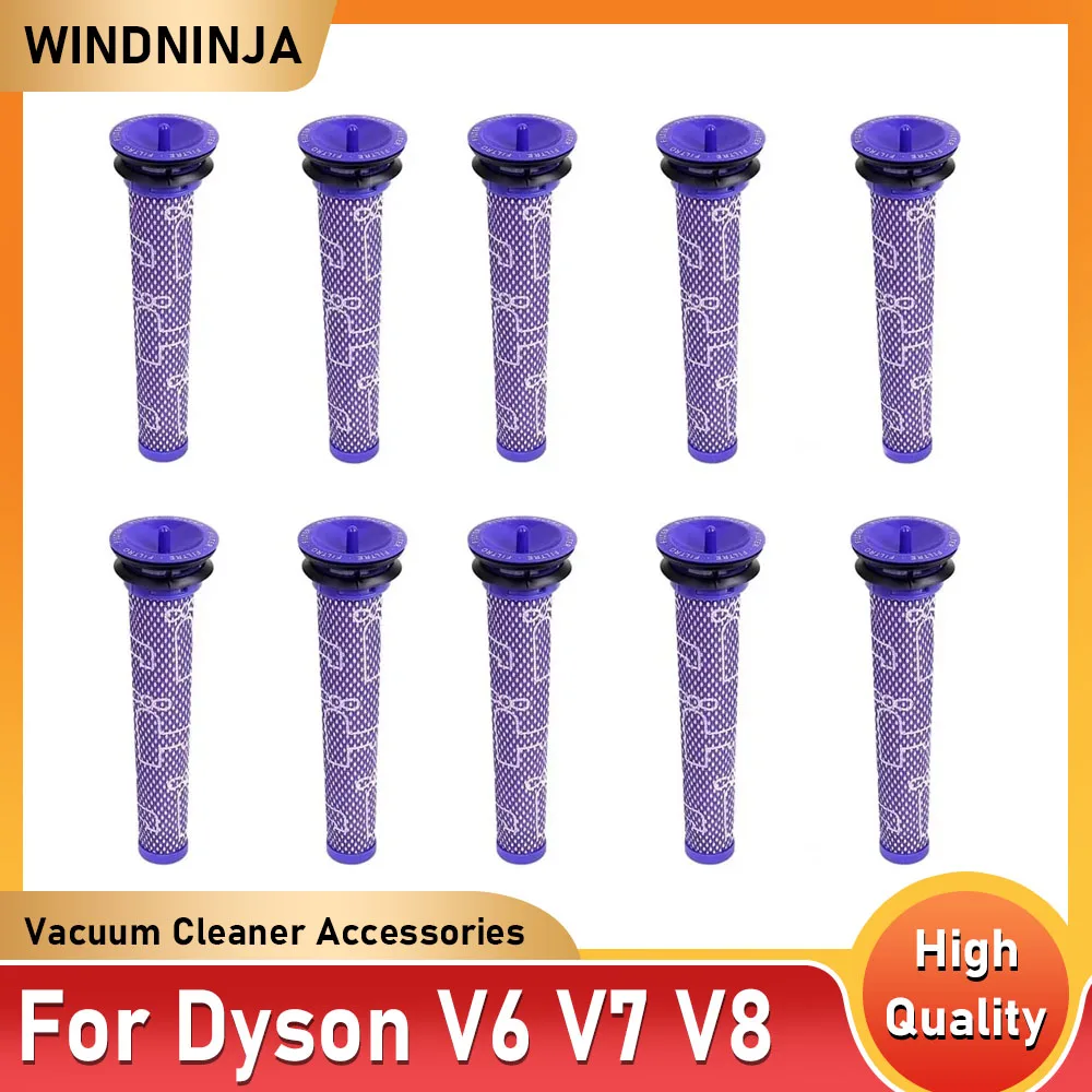Ersatzfilteraufsatz für Dyson V6 V7 V8 Absolute Animal Kabelloser Staubsauger Filter Zubehör Ersatzteil