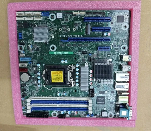 E3C246D4U2-2T E-2200 workstation main board Dual X 5.50 million network interface card NAS