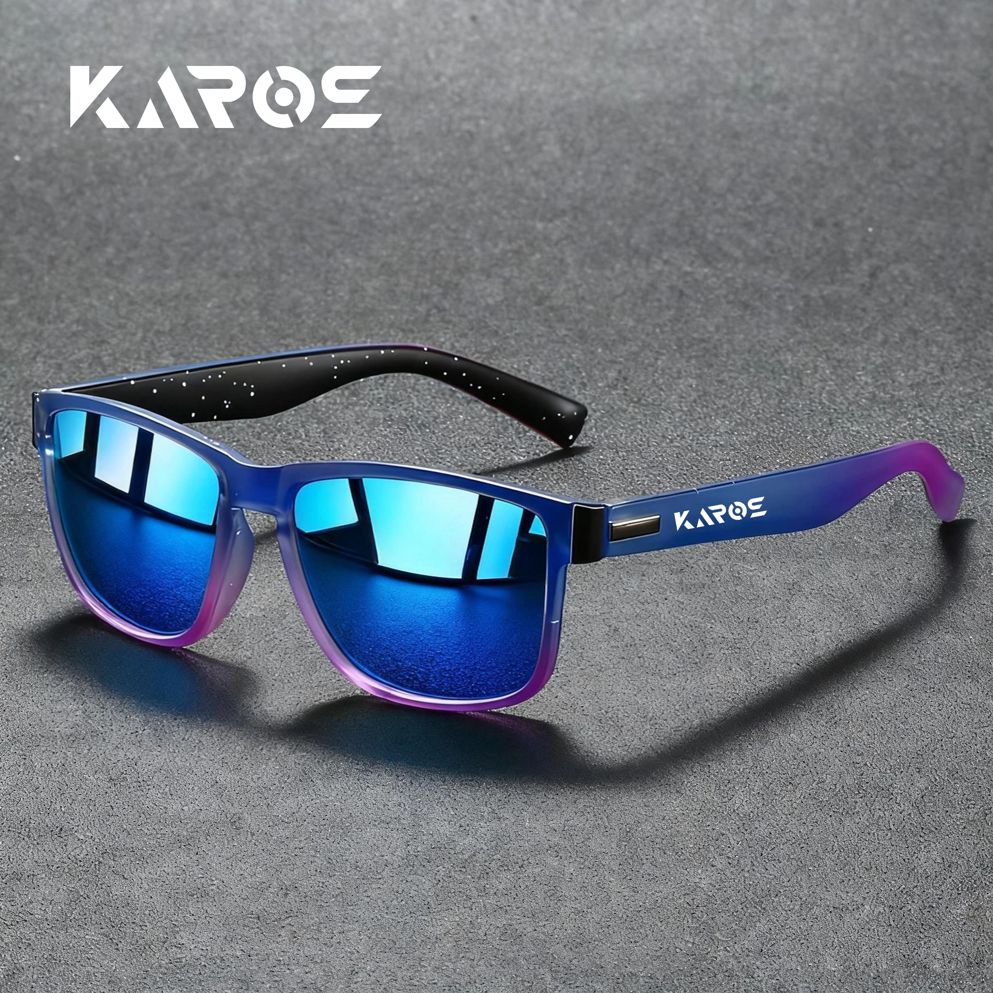 

KAROS High Performance Polarized Sunglasses with UV400 Protection Flexible PC Frame Suited for Sports and Adventure Men Women