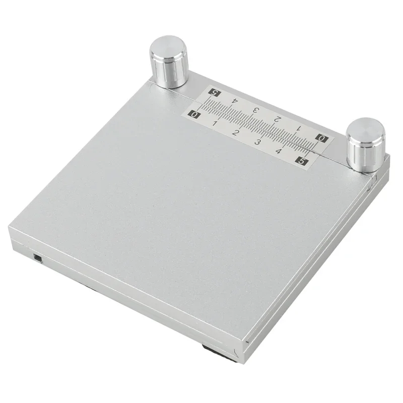 Aluminum Alloy MINI X Y Microscope Loading Moving Stage Table Moveable Observatory Stand For Stereo Microscope Digital Camera