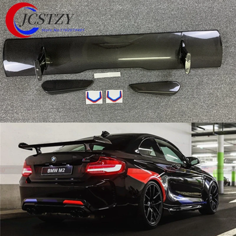 F80 F82 F87 M2 M3 M4 M Performance Style Carbon Fiber Rear Spoiler For Bmw m2 m3 m4 car styling