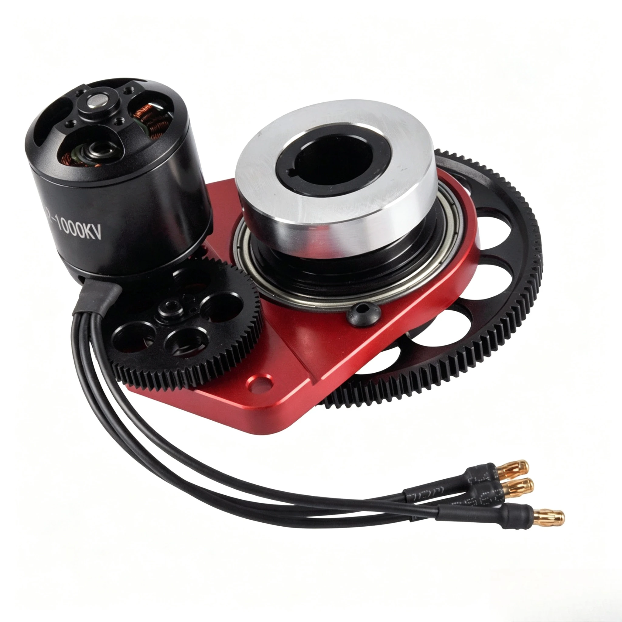 Electric Auto Starter Kit with Motor for DLE111 RC Gas Engine Onboard Start System Airplane Accessory