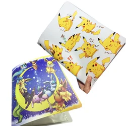 Card Albums for Pokemon Card Toy Cards Collection Book Large Size Children Gifts