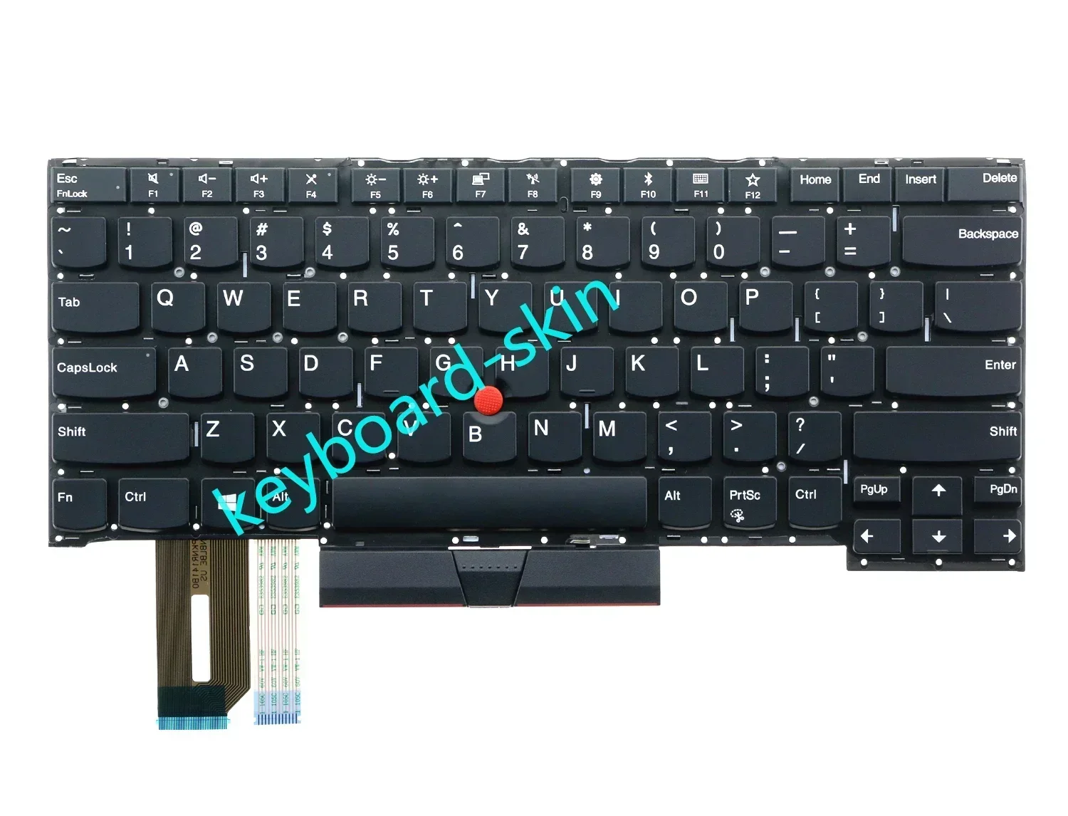 New US No-backlit keyboard for lenovo IBM Thinkpad T490s T495s  (isn't for T490 T495) series laptop