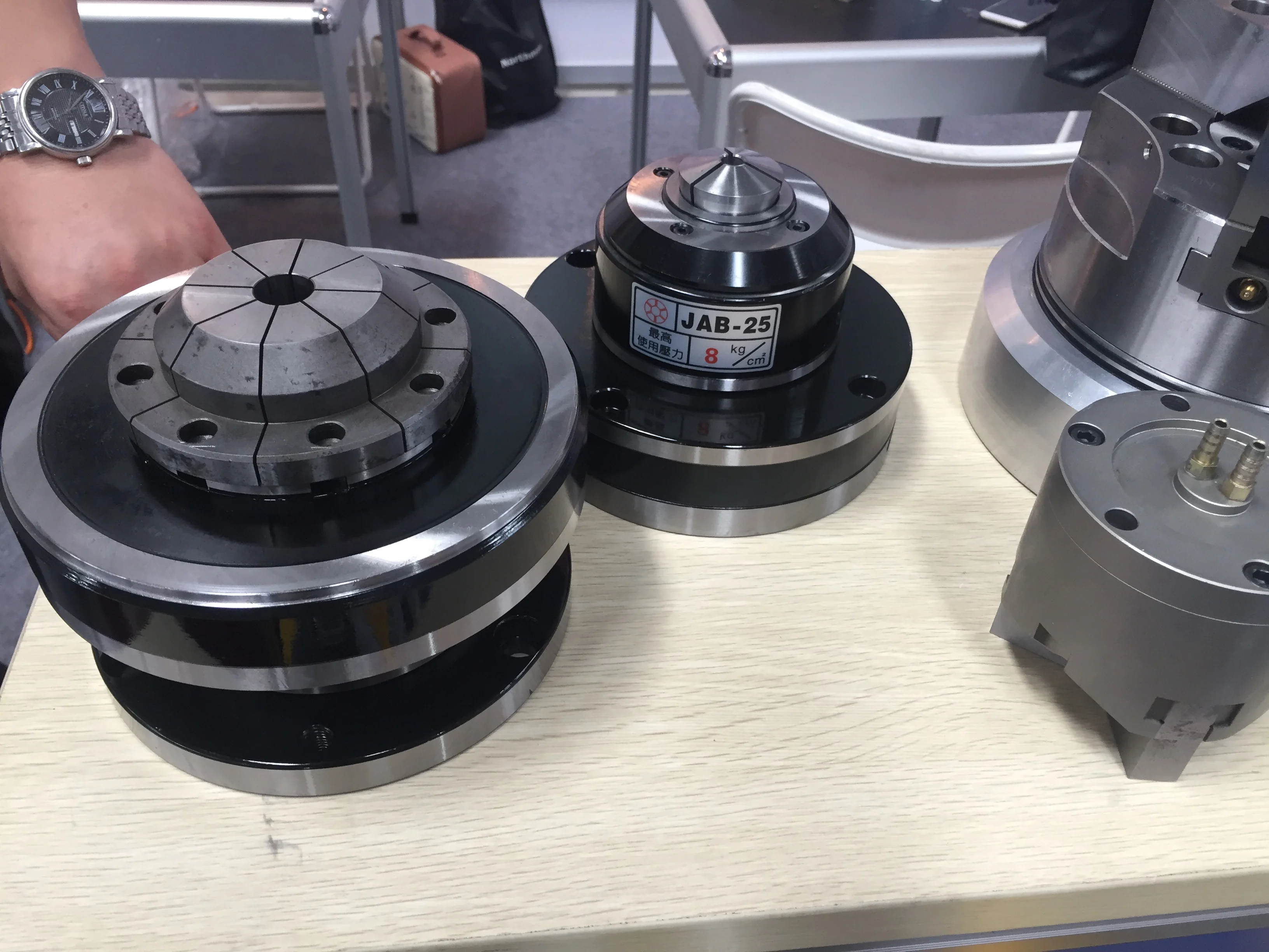 Air Chuck JAB Pneumatic Collet Clamping, Hot Selling Pneumatic Lathe Chucks air Cylinder B60 Collet Chuck