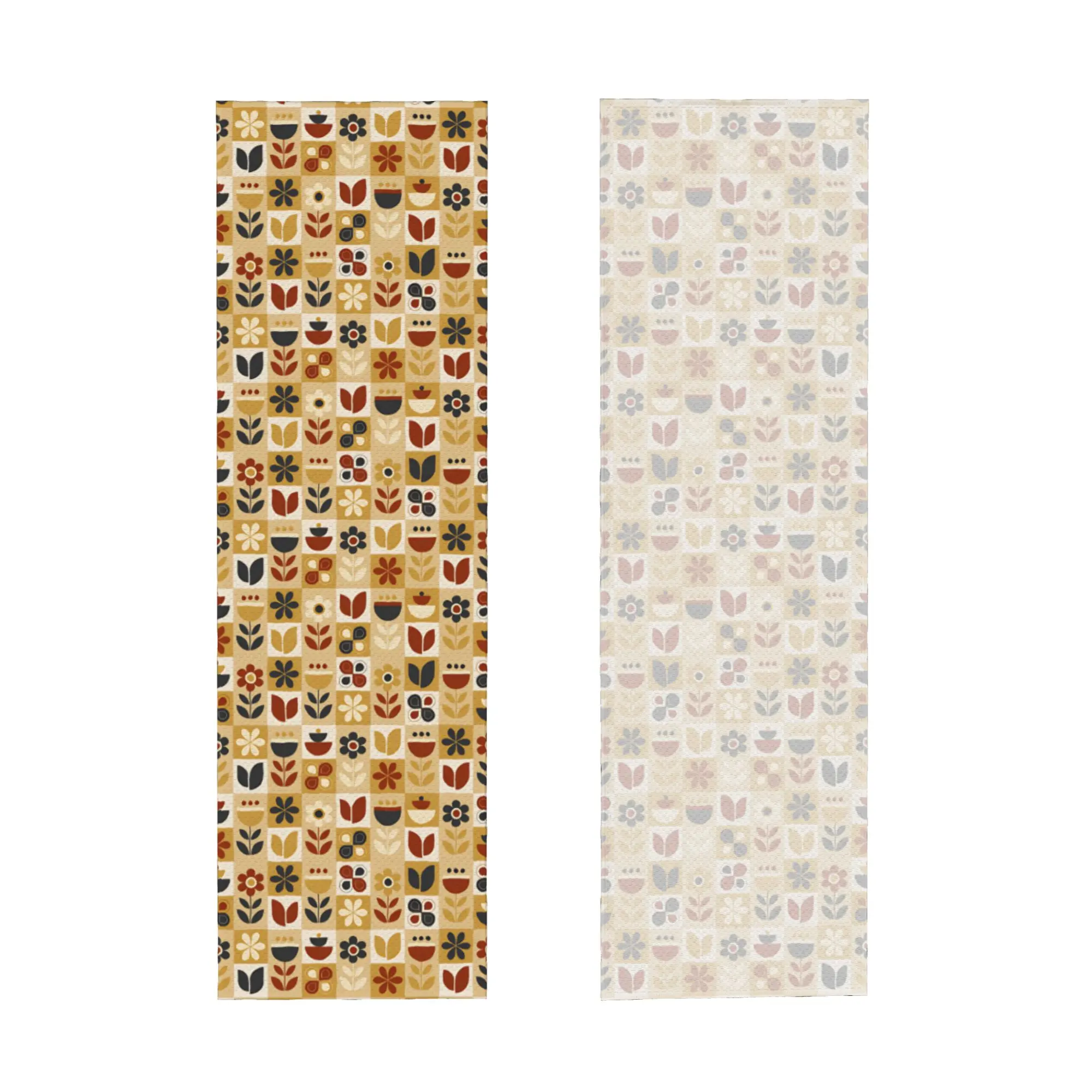 Orla Kiely Flower Scandinavian Geometric Style Cold Exercise Towel   Super Soft Breathable Instant Cooling Towel  Beach Towels