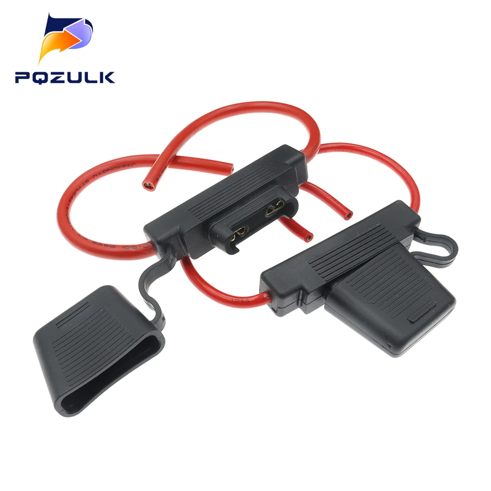 1Set Large Size Insurance Plug Car Waterproof Fuse Box Blade Type In Line Fuse Holder Power Socket 8/10AWG 20A30A4050607080A100A