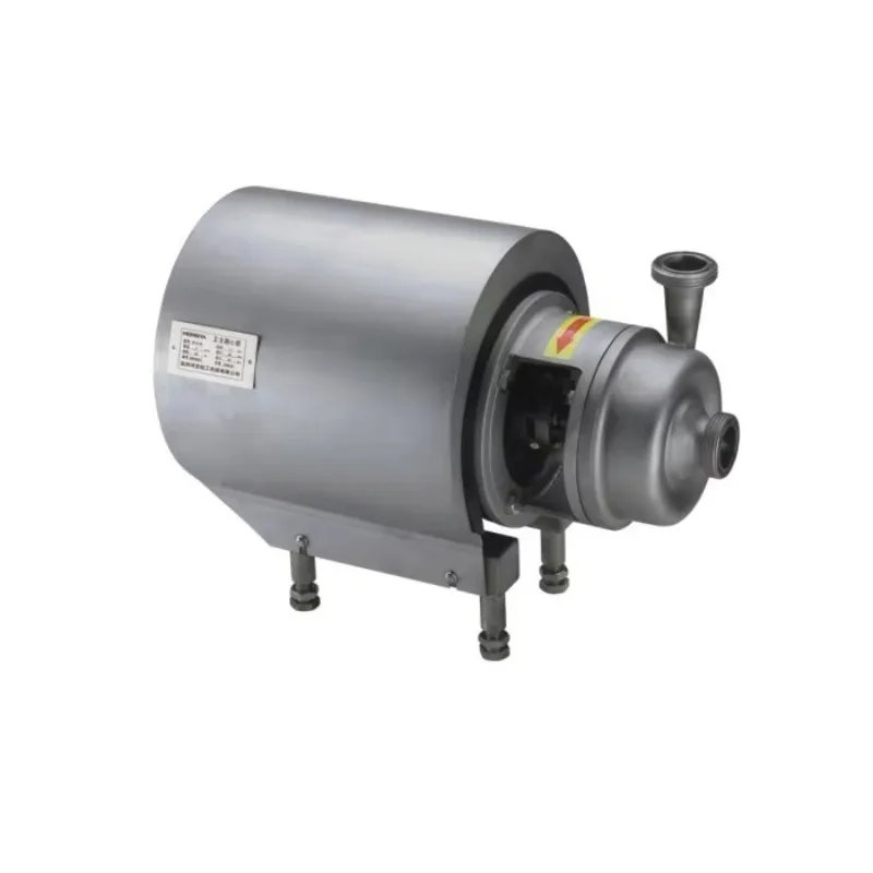 Supplier Stainless Steel SS304 Single Stage Sanitary Centrifugal Pump for Drinking Water Treatment Open Impeller 5kw Food Grade