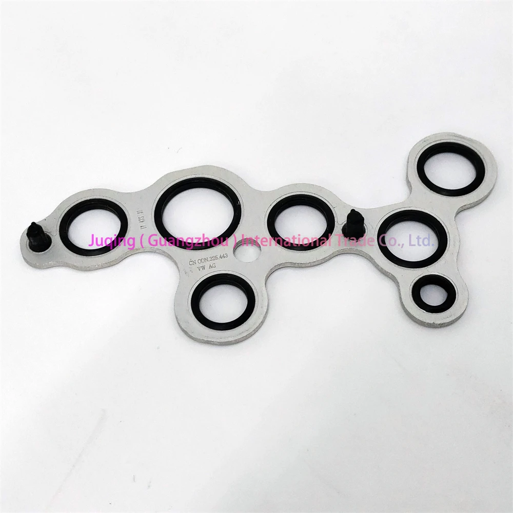 0DN 0CK Gasket Badan Katup Transmisi Otomatis untuk VW Audi A4 A5 A6 A7 Q5 B9 DL382 7 Kecepatan Gasket Pelat Baja Aksesori Mobil