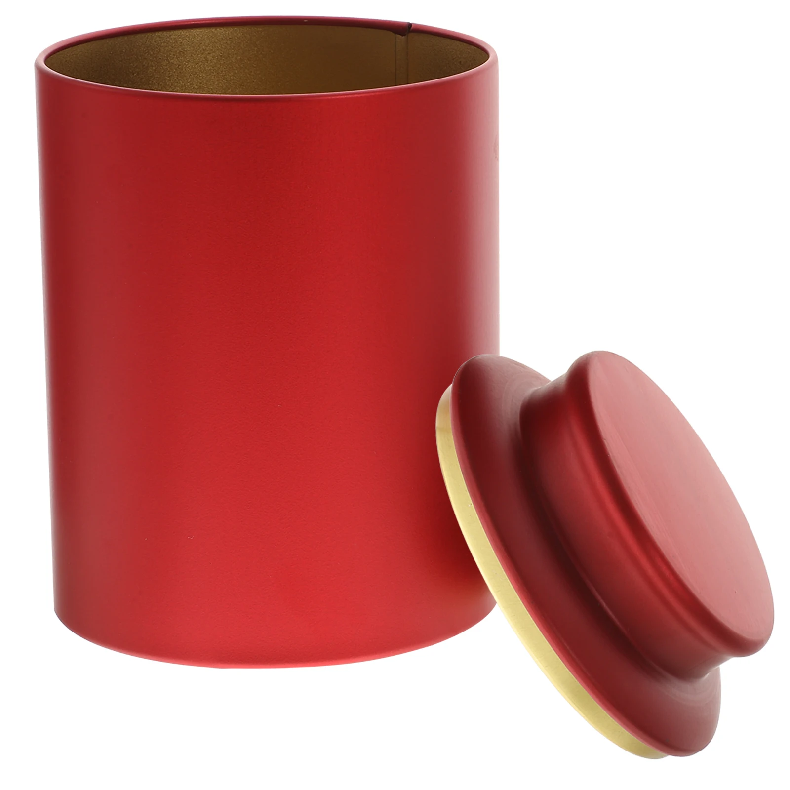 

Tea Tinplate Canister Airtight Lid Storage Jar Loose Leaf Container Food ganizer Bulk Storage Household