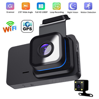 Car DVR WiFi Dash Cam Rear View Camera Full HD 1080P Car Video Recorder Auto Dashcam Black Box GPS Car Accessories Night Vision