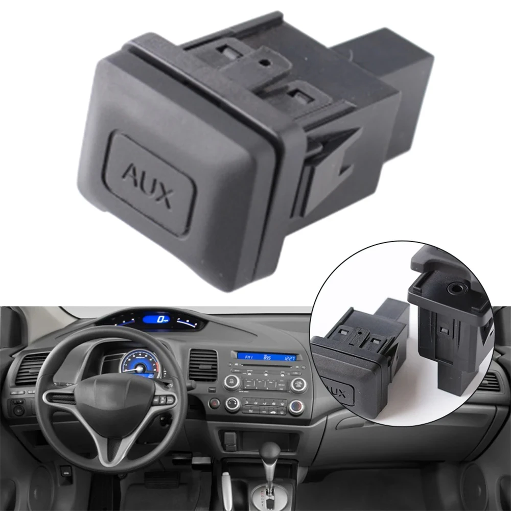 

39112-SNA-A01 Auxiliary Input Aux Port Fits For Honda For Civic For CRV 2009-2011 Audio Connector Auxiliary Input Jack Aux Port