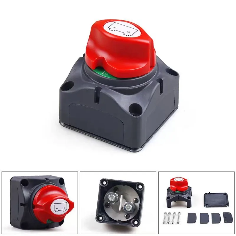 Turn yacht car power off switch high current battery power protection knob switch
