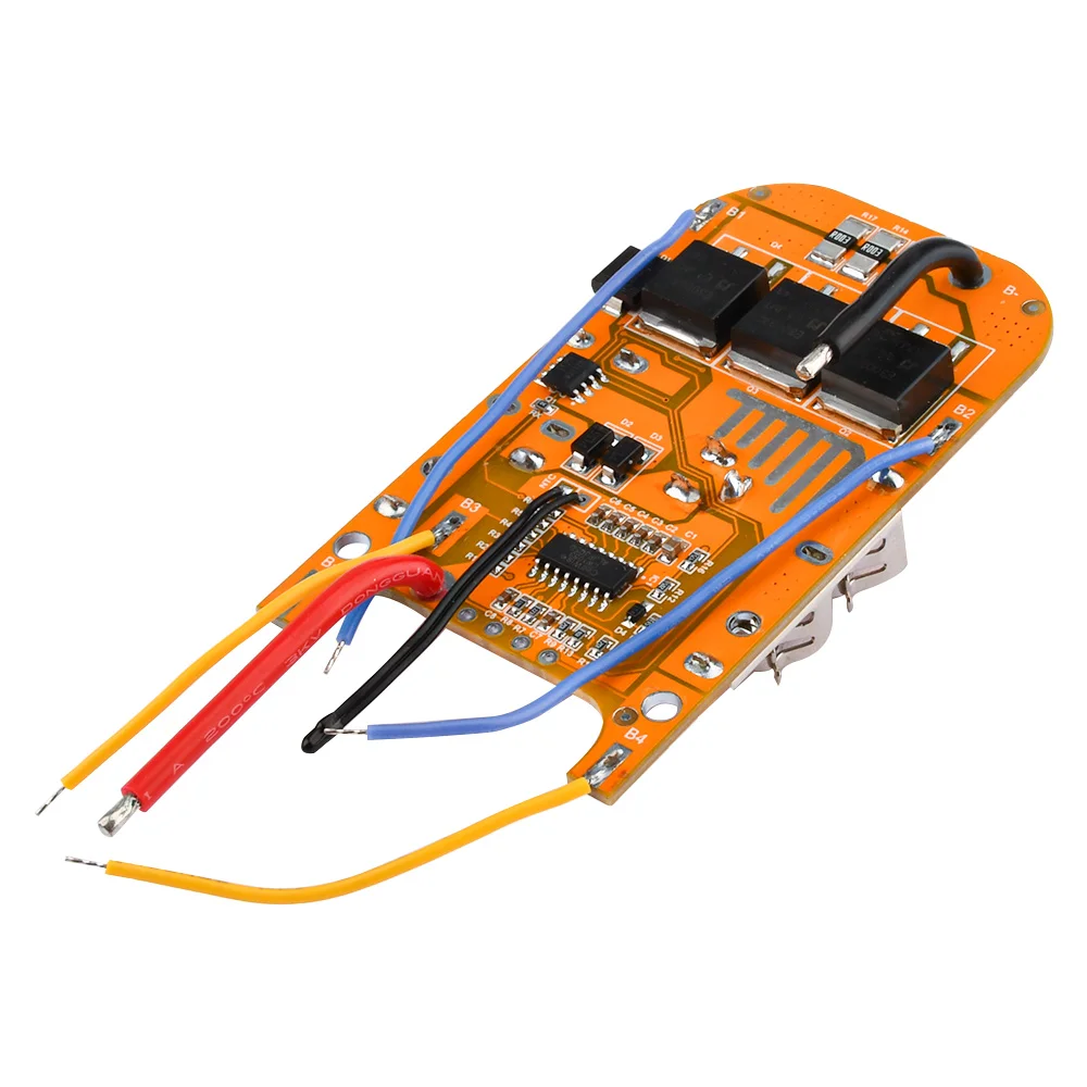 BMS 5S 19V 21V 30A Electric Tools Li-ion 18650 Packs Battery Charge Board with NTC Temperature Protection For Screwdriver