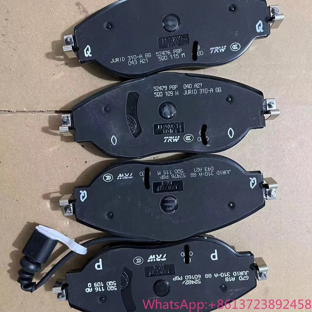 

8V0698151C 3C0698151E 7N0698151A Brake Pads for Golf tiguan S3