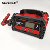 LCD Display 4 Stages Car rechargeable battery charger 12V 24V Auto 20A intelligent Lead Acid and Gel battery charger For Trucks