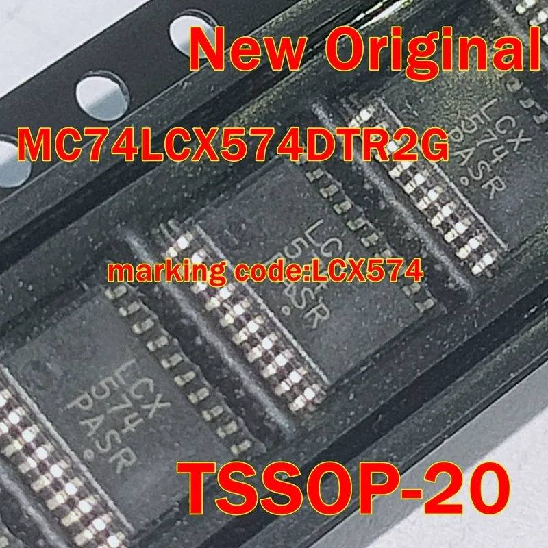 1Pcs to 100Pcs Mc74Lcx574Dtr2G Mc74Lcx574Dtr2 Tssop-20 Marking Code:Lcx574 New Original Eight-Way D-Type Trigger