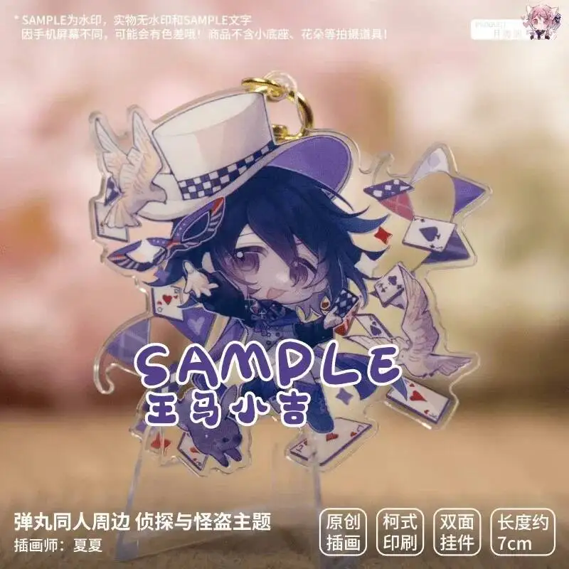 

Original Anime Kokichi Oma Nanami Chiaki Hinata Hajime Nagito Komaeda Acrylic Acg Keychain Pendant Badge Brooch Pins Gift