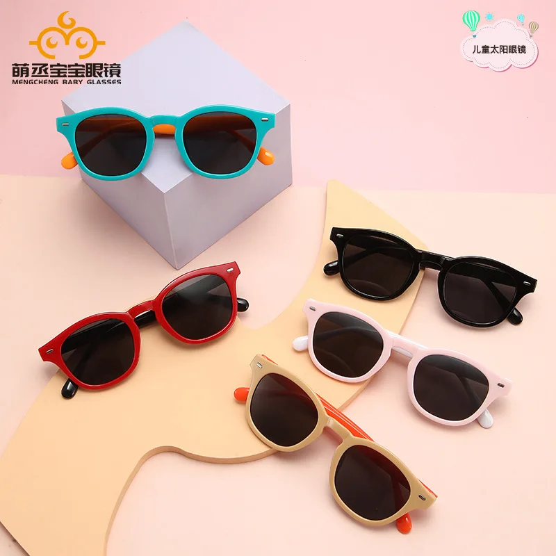 Children Sunglasses Fashion For Boys Girls Cartoon Baby Sun Glasses Cute UV Protection Kids Toy Glasses