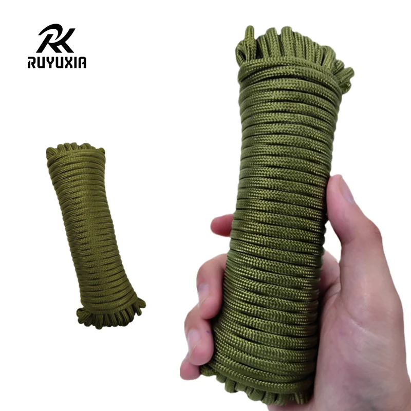 

15m 550 Paracord 14 Strands 4.5mm Outdoor Sports Parachute Rope Camping Accessories Outdoor Survival Diy Bracelet Rope ruyuxia