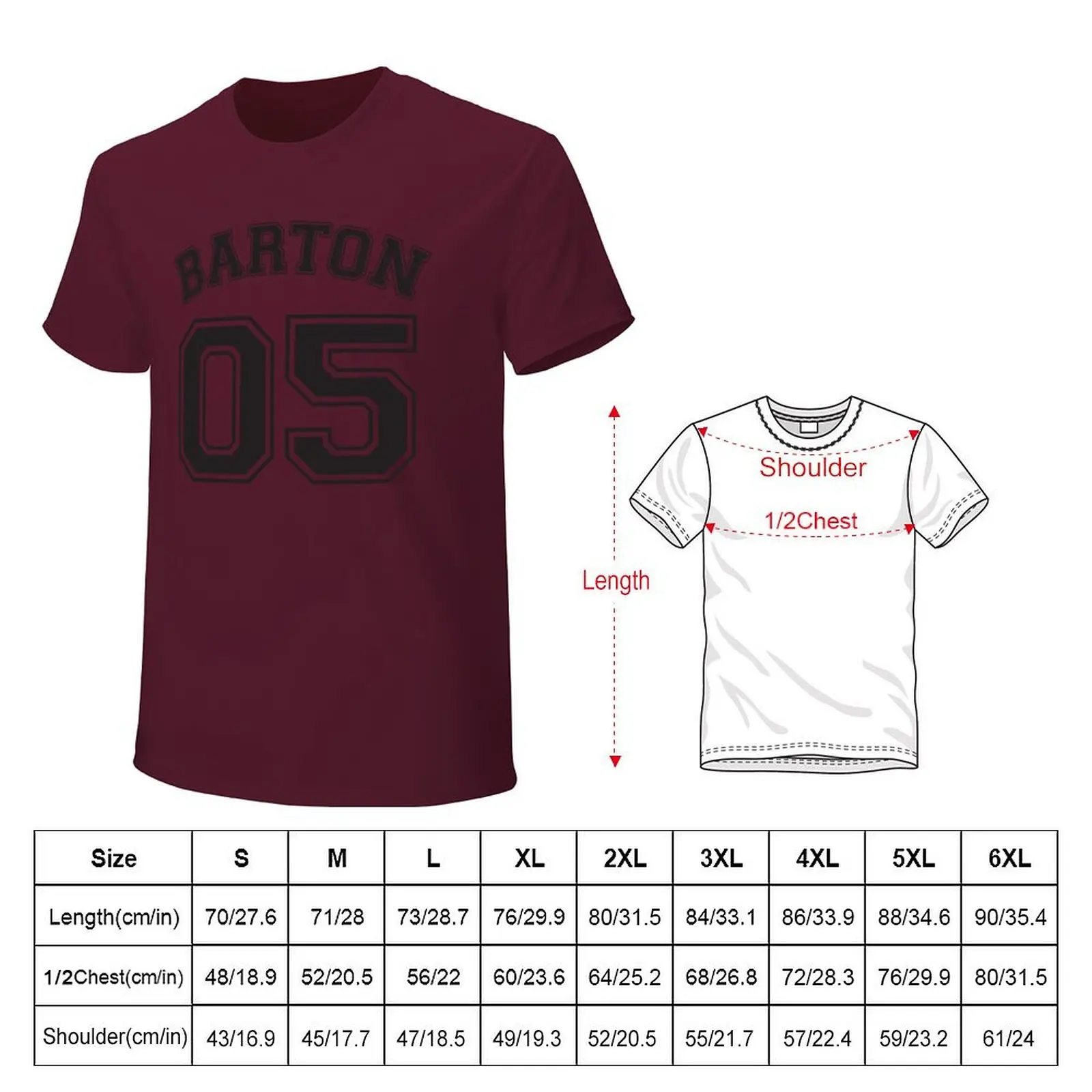 Barton 05 T-Shirt boys animal print funnys oversizeds summer clothes plain black t shirts men