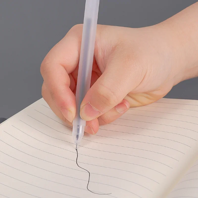 10 pz/lotto penna Gel 0.5mm pennarelli a inchiostro colorato scrittura di cancelleria giapponese MUJIs penna stile scuola forniture per ufficio regalo