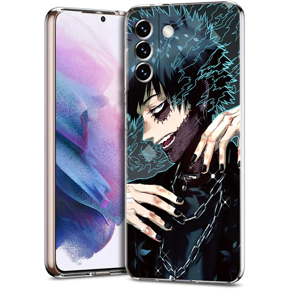 Dabi Phone Case for Samsung Galaxy S23 S20 FE S22 S21 Ultra M21 M22 M32 S10 S10E S9 S8 Plus 5G Transparent Shell Capas Bags TPU