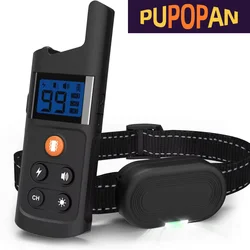 2026 new Dog Shock Collar Waterproof Training Collar for Dogs Large Medium Small with Remote Beep Vibration Shock Vibration
