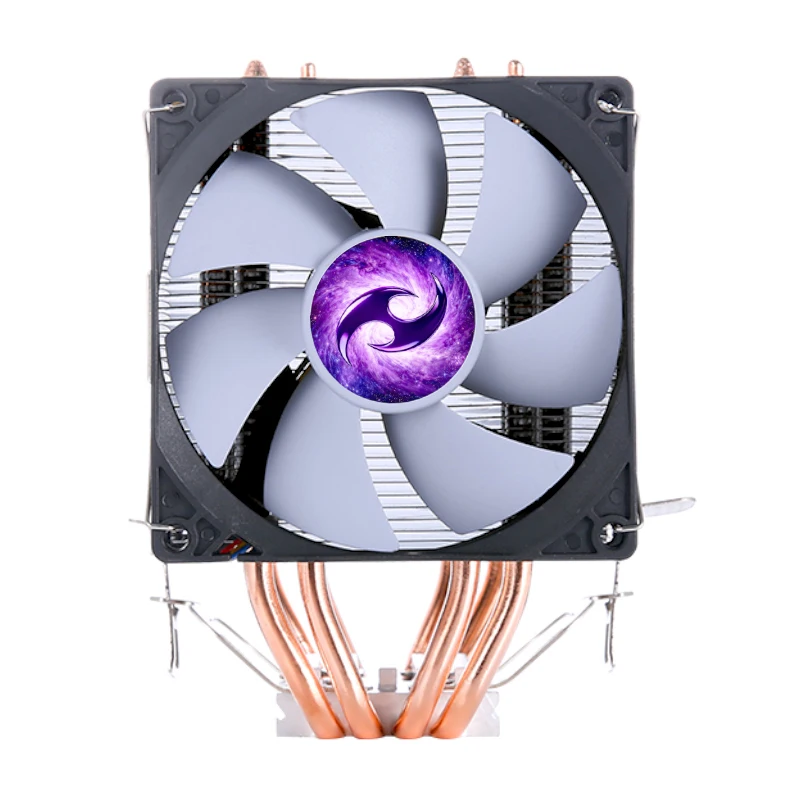 LANSHUO x99 i3 i5 i7 Processor Dual Tower 4 Heat Pipe CPU Cooler PWMFan 90mm Compatible LGA1200 115x 1851 AM4 AM5 2011 2066 1700